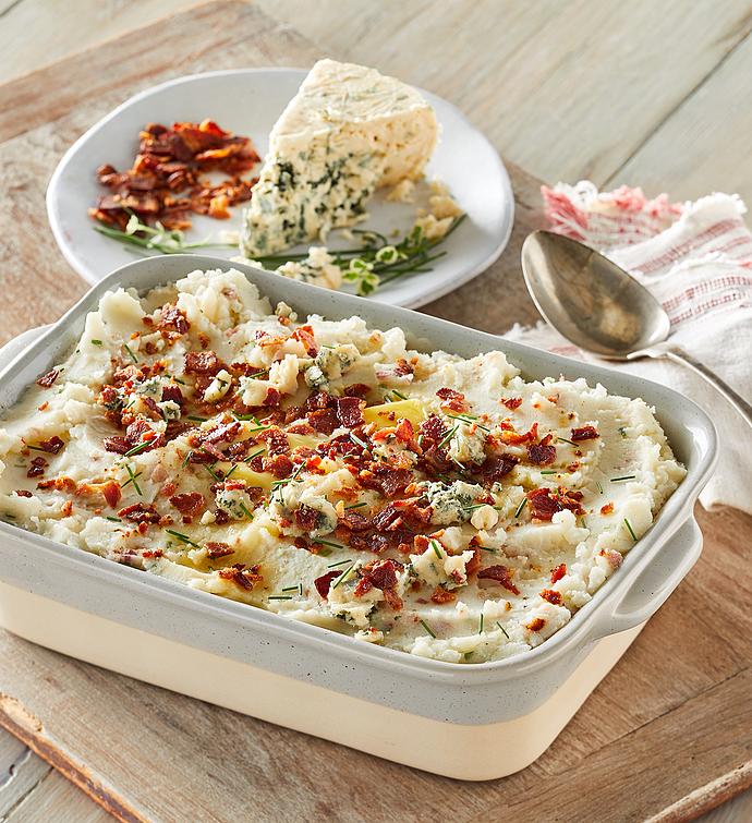 Bacon & Blue Cheese Mashed Potatoes